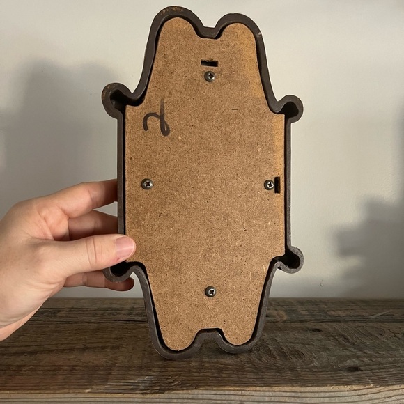 Brown scroll VTG mirror HomCo - Picture 4 of 4